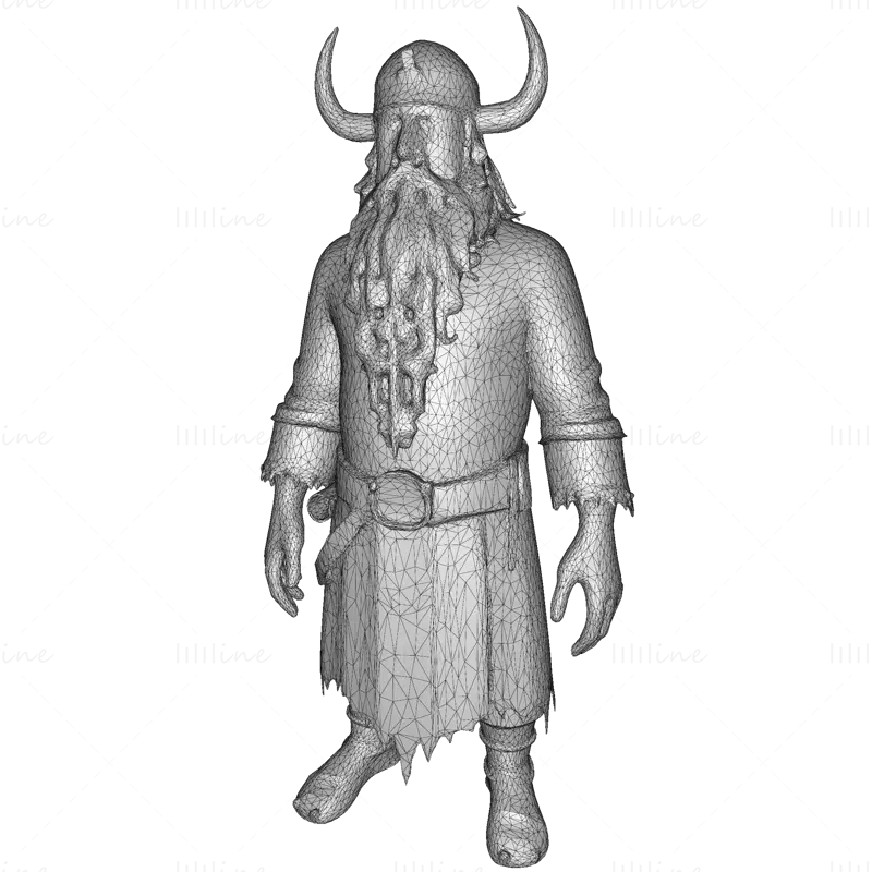 ドワーフ・ガーディアン・コレクション：壮大なファンタジーのドワーフキャラクターの3Dプリントモデル