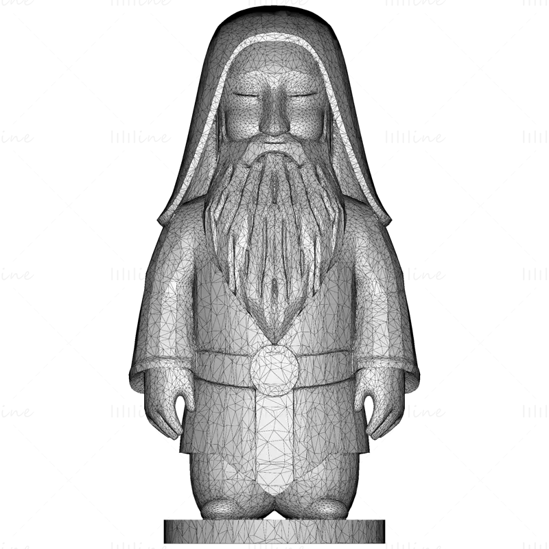 ドワーフ・ガーディアン・コレクション：壮大なファンタジーのドワーフキャラクターの3Dプリントモデル
