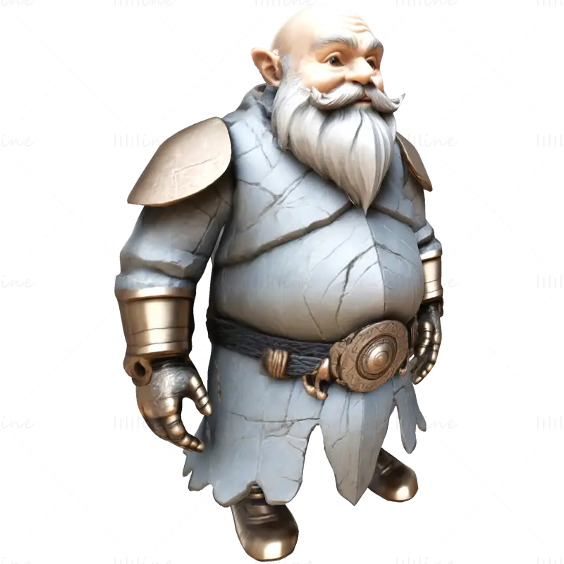 Dvergkrigernes ultimate samling: 3D-utskriftsmodeller av fantasifigurer