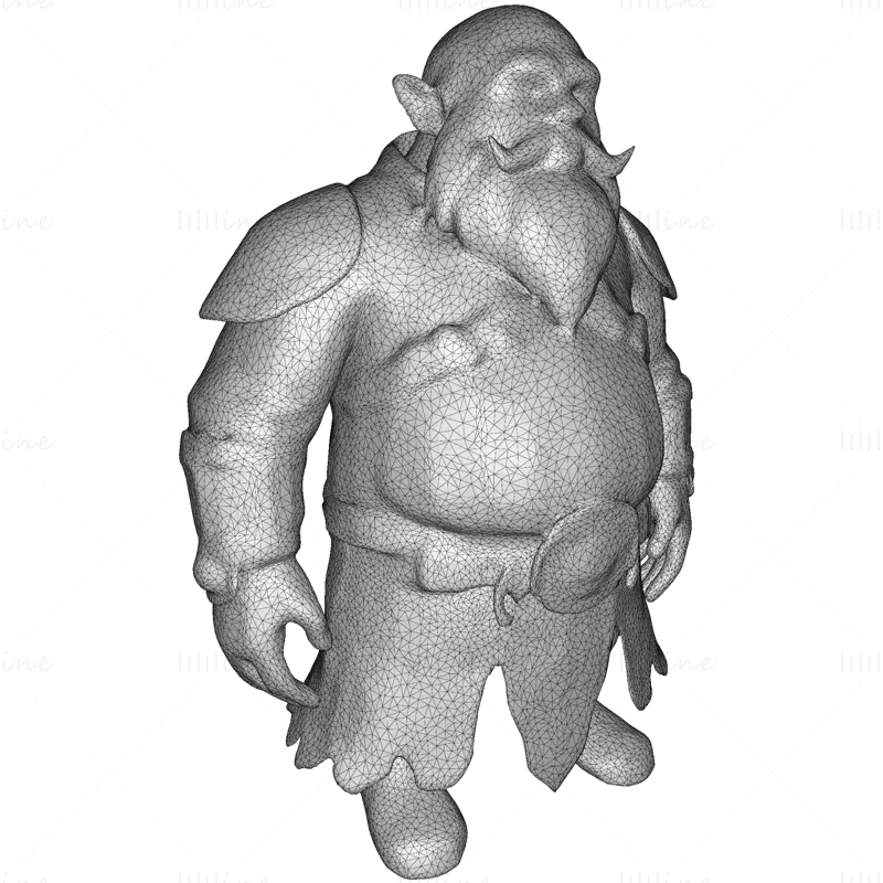 Dvergkrigernes ultimate samling: 3D-utskriftsmodeller av fantasifigurer