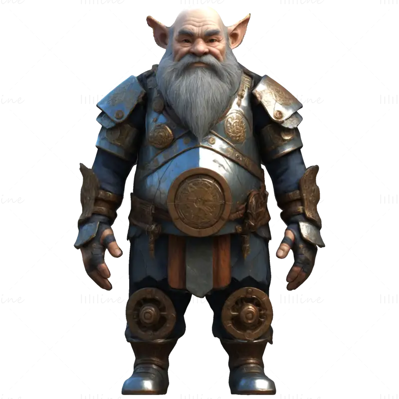 Dvergkrigernes ultimate samling: 3D-utskriftsmodeller av fantasifigurer