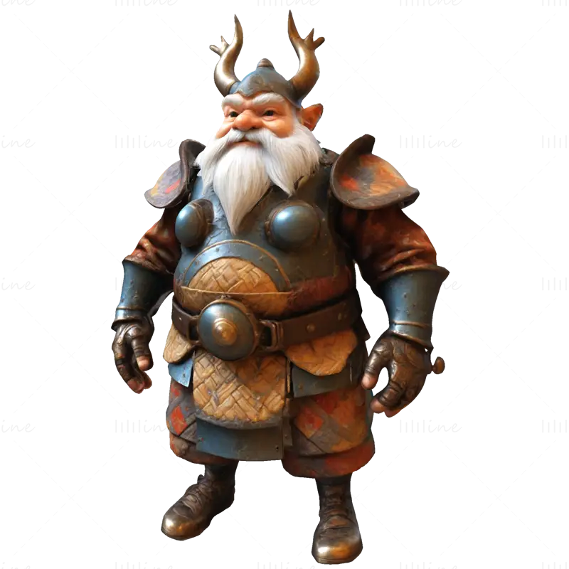 Dvergkrigernes ultimate samling: 3D-utskriftsmodeller av fantasifigurer