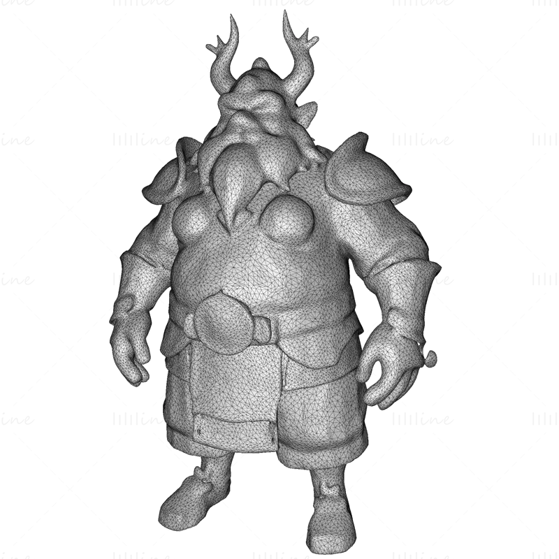 Dvergkrigernes ultimate samling: 3D-utskriftsmodeller av fantasifigurer