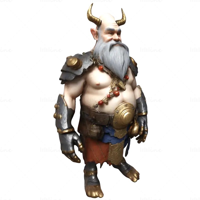 Dvergkrigernes ultimate samling: 3D-utskriftsmodeller av fantasifigurer