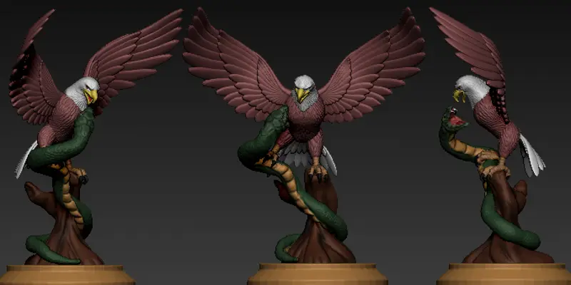 ADELAAR VS SLANG 3D PRINT MODEL STL