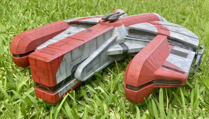 Ebon Hawk - Star Wars 3D Print Model STL