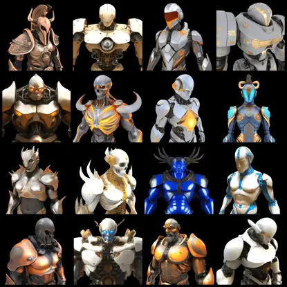 Eclipse Armory：天体守护者盔甲 3D 打印模型系列
