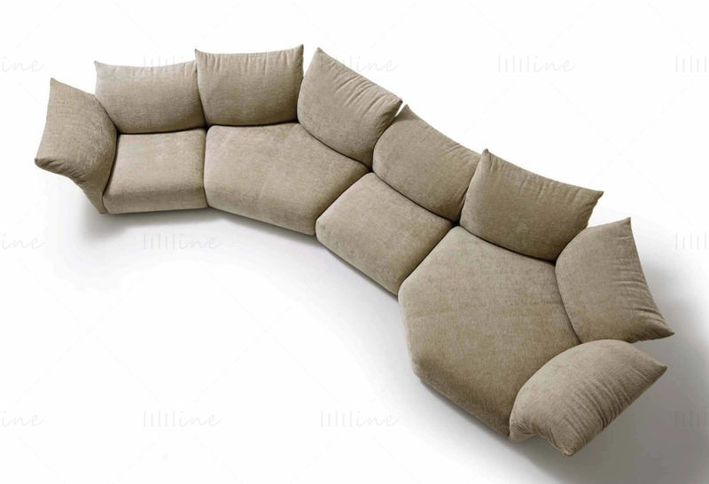 Edra sofa 3d model