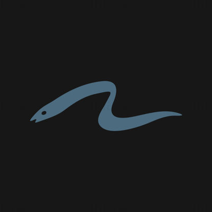 logotipo do ícone de vetor de enguia