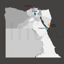 Egypt map vector