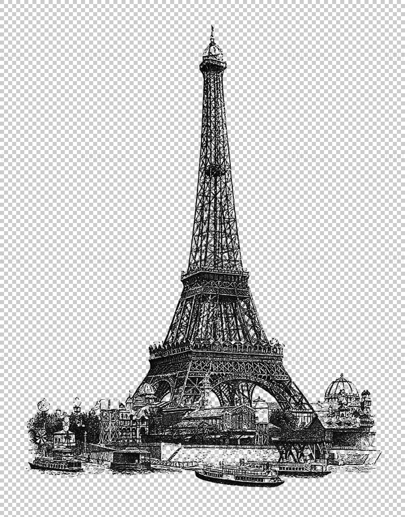 Eiffel Tower Illustration Png