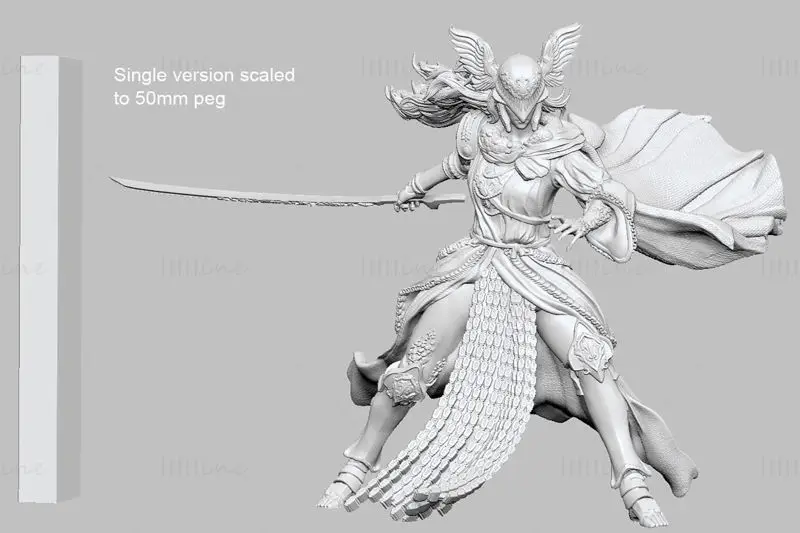 Elden Ring Figures 3D-utskriftsmodell STL