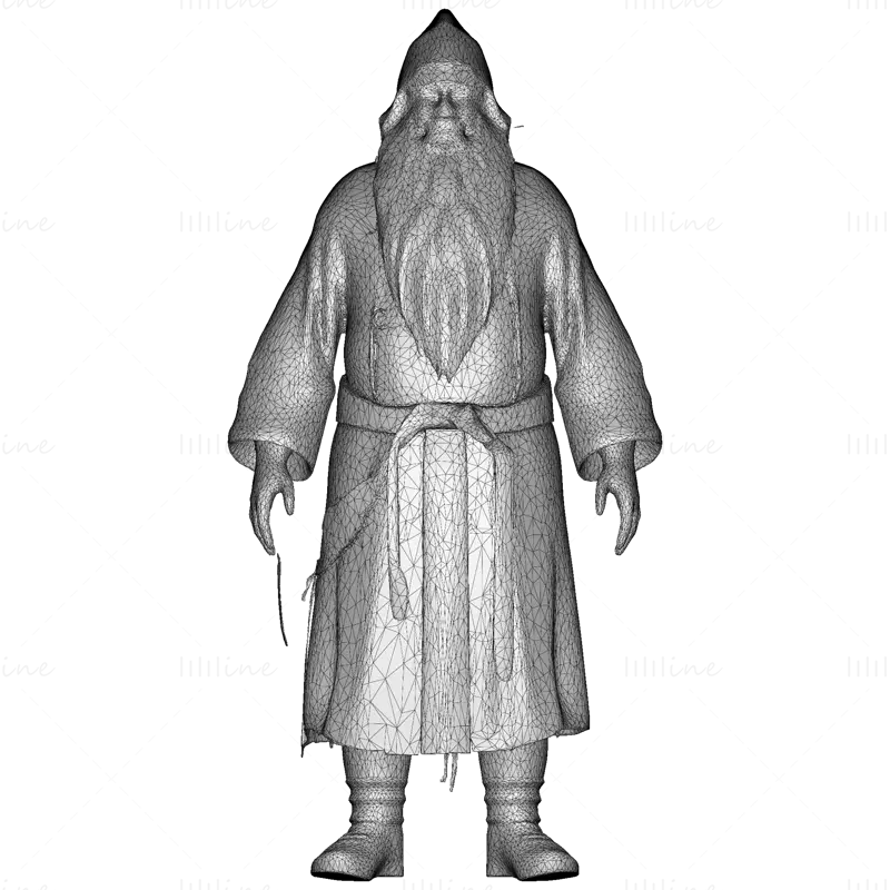 Datoteke STL 3D-tiskalnika Elden Sages: Utelešena fantazijska modrost