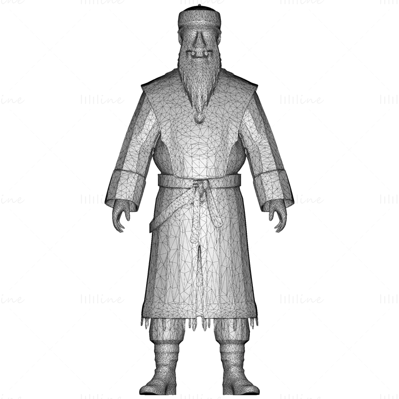 Datoteke STL 3D-tiskalnika Elden Sages: Utelešena fantazijska modrost