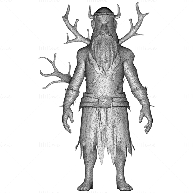 Datoteke STL 3D-tiskalnika Elden Sages: Utelešena fantazijska modrost