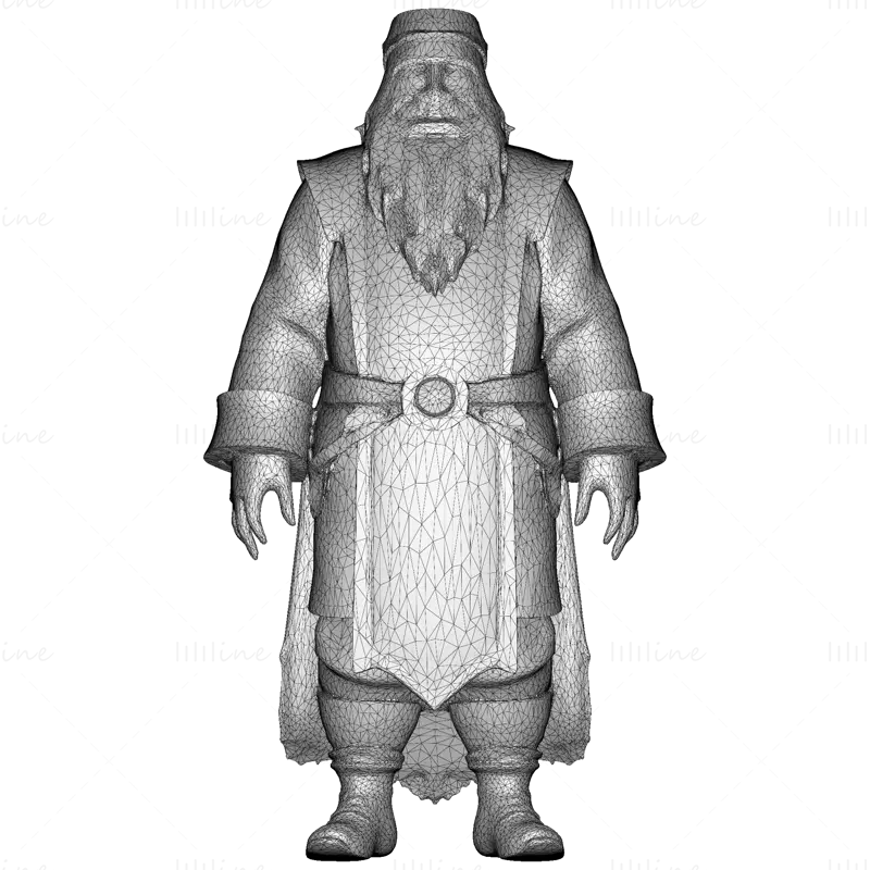 Datoteke STL 3D-tiskalnika Elden Sages: Utelešena fantazijska modrost