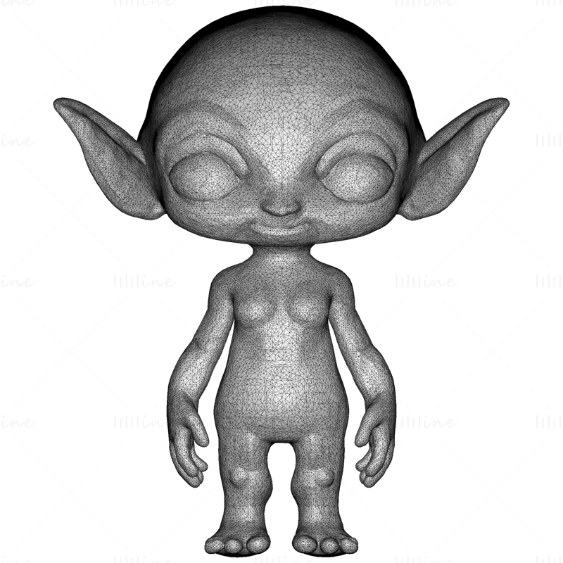 Eldertwig Sentinel – Mystical Forest Guardian 3D Print Model STL File