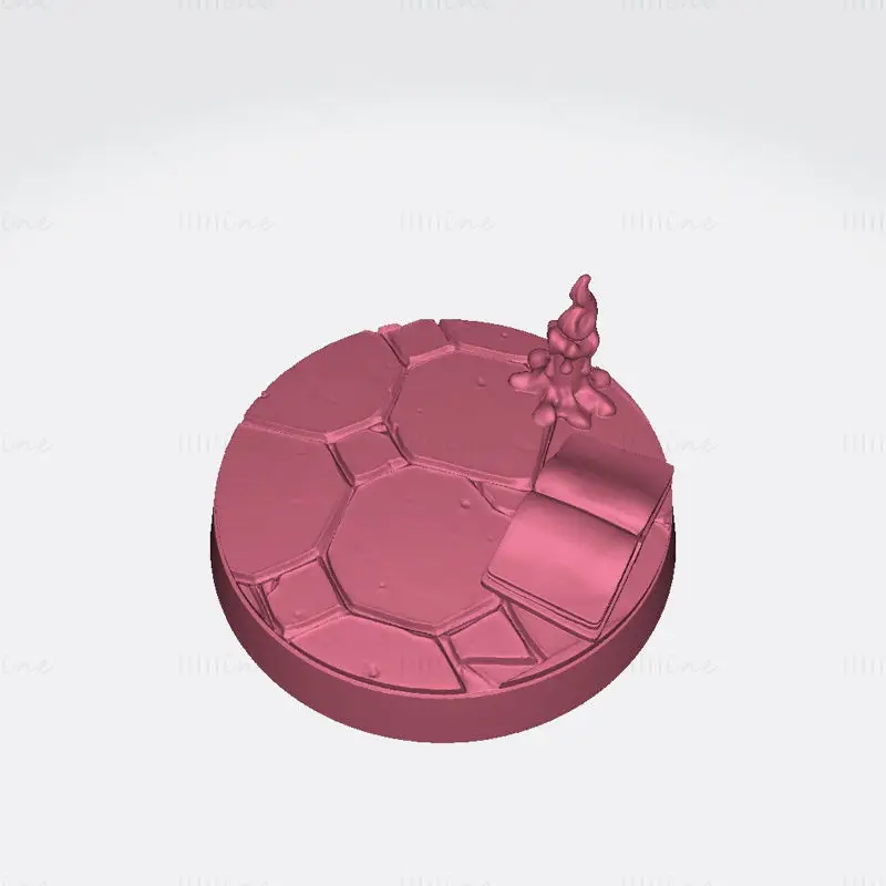 Elisa Doe Minyatürleri 3D Baskı Modeli STL