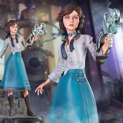 Elizabeth Bioshock Figure 3D tiskový model STL