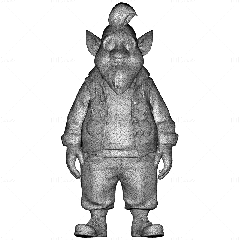 Enchanted Grove Guardians – Fantasy Gnome Figurine 3D Print Model Collection