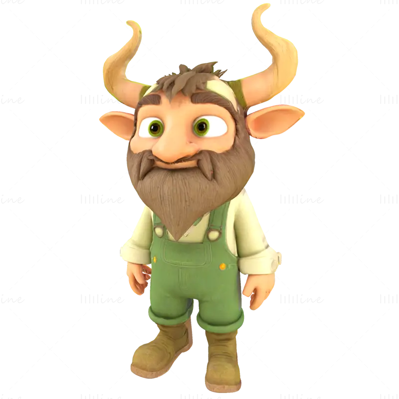 Enchanted Grove Guardians – Fantasy Gnome Figurine 3D Print Model Collection