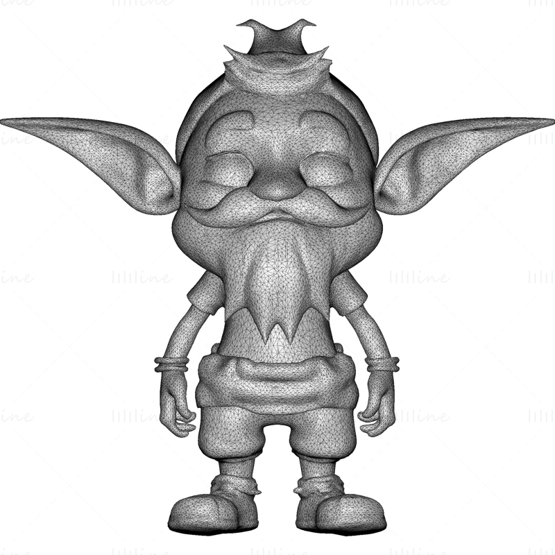 Enchanted Grove Guardians – Fantasy Gnome Figurine 3D Print Model Collection