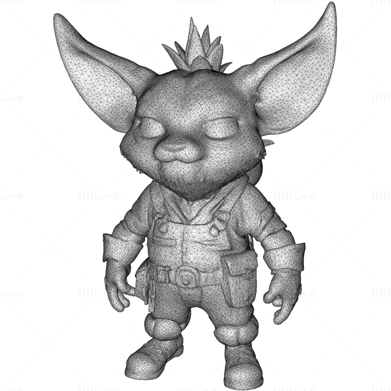 Enchanted Grove Guardians – Fantasy Gnome Figurine 3D Print Model Collection