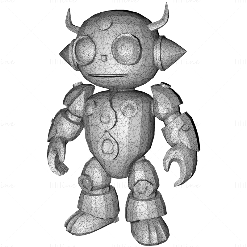 Kolekce Enchanted Worlds, 3D tiskové modely, soubory STL: Postavy z fúze přírody a techniky
