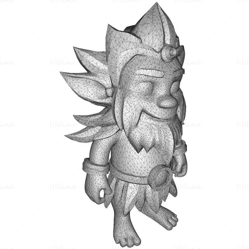 Kolekce Enchanted Worlds, 3D tiskové modely, soubory STL: Postavy z fúze přírody a techniky