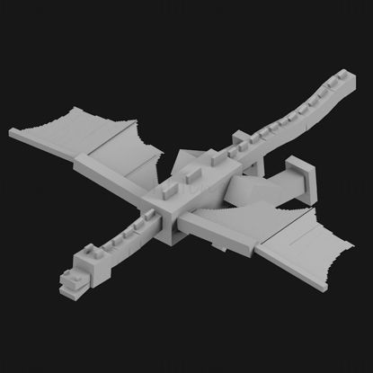 Modello di stampa 3D Ender Dragon STL