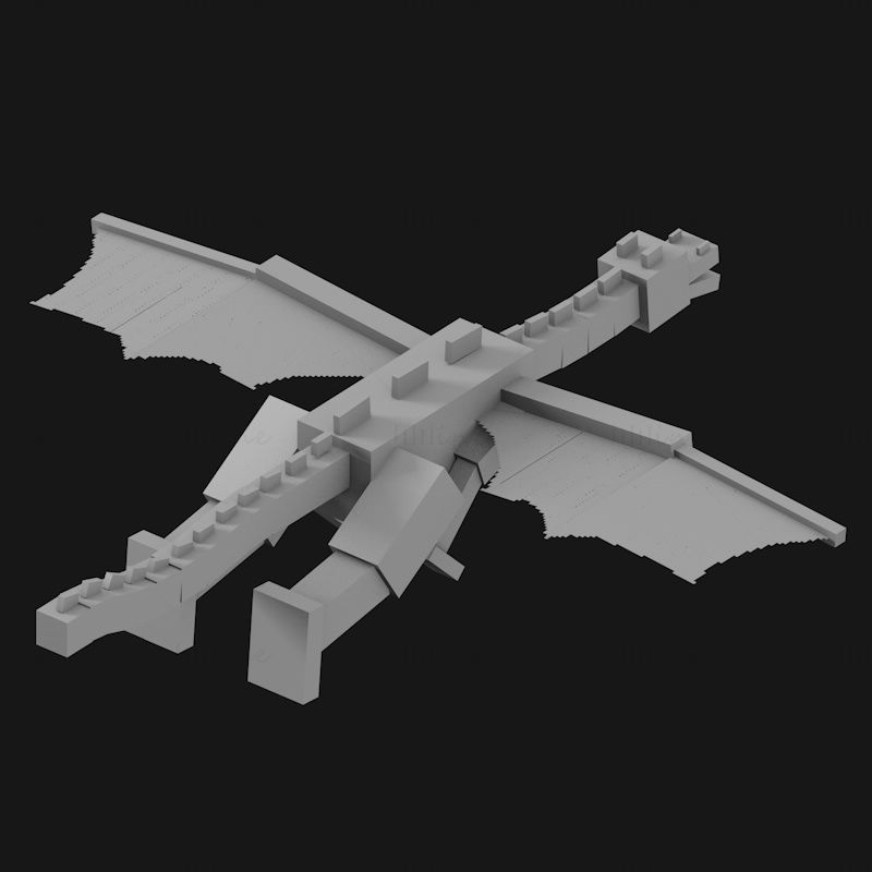Modelo de impressão 3D Ender Dragon STL