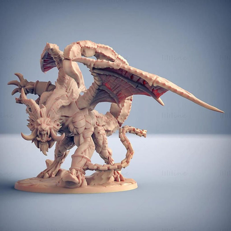 Epic Boss Ashen Manticore چاپ سه بعدی مدل STL