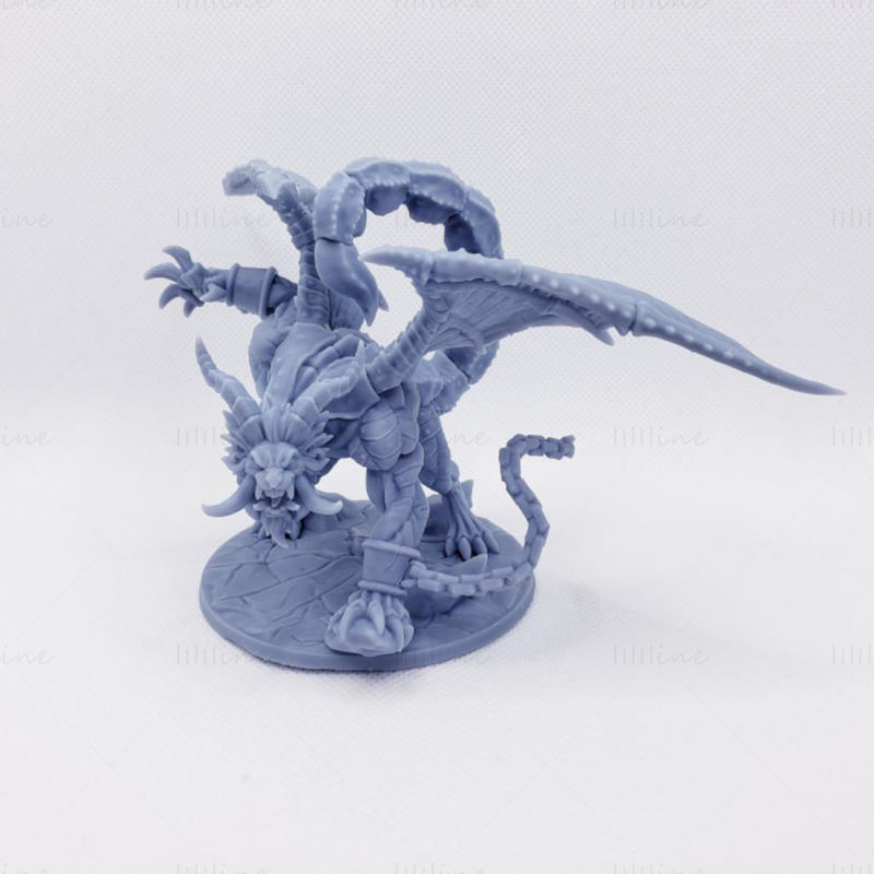 Epic Boss Ashen Manticore 3D nyomtatási modell STL