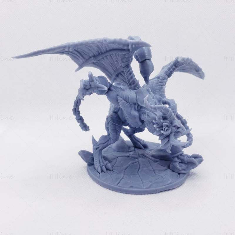 Epic Boss Ashen Manticore 3D 打印模型 STL