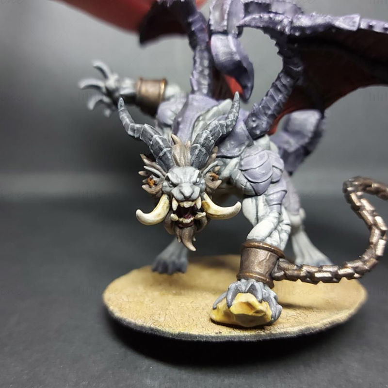 Epic Boss Ashen Manticore 3D Printing Model STL