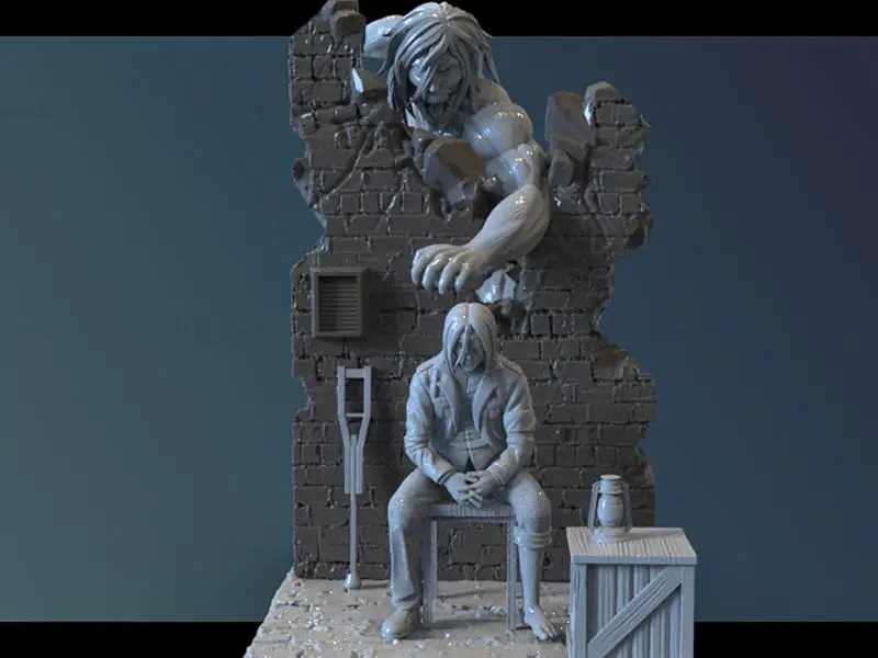 Eren Jeager Titan 3D Printing Model STL