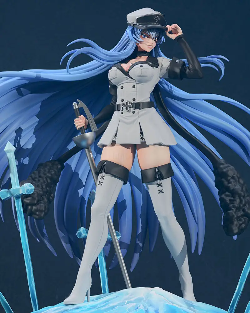 Esdeath - Akame Ga Kill نموذج طباعة ثلاثي الأبعاد STL