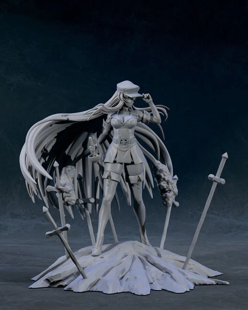 Esdeath - Akame Ga Kill نموذج طباعة ثلاثي الأبعاد STL