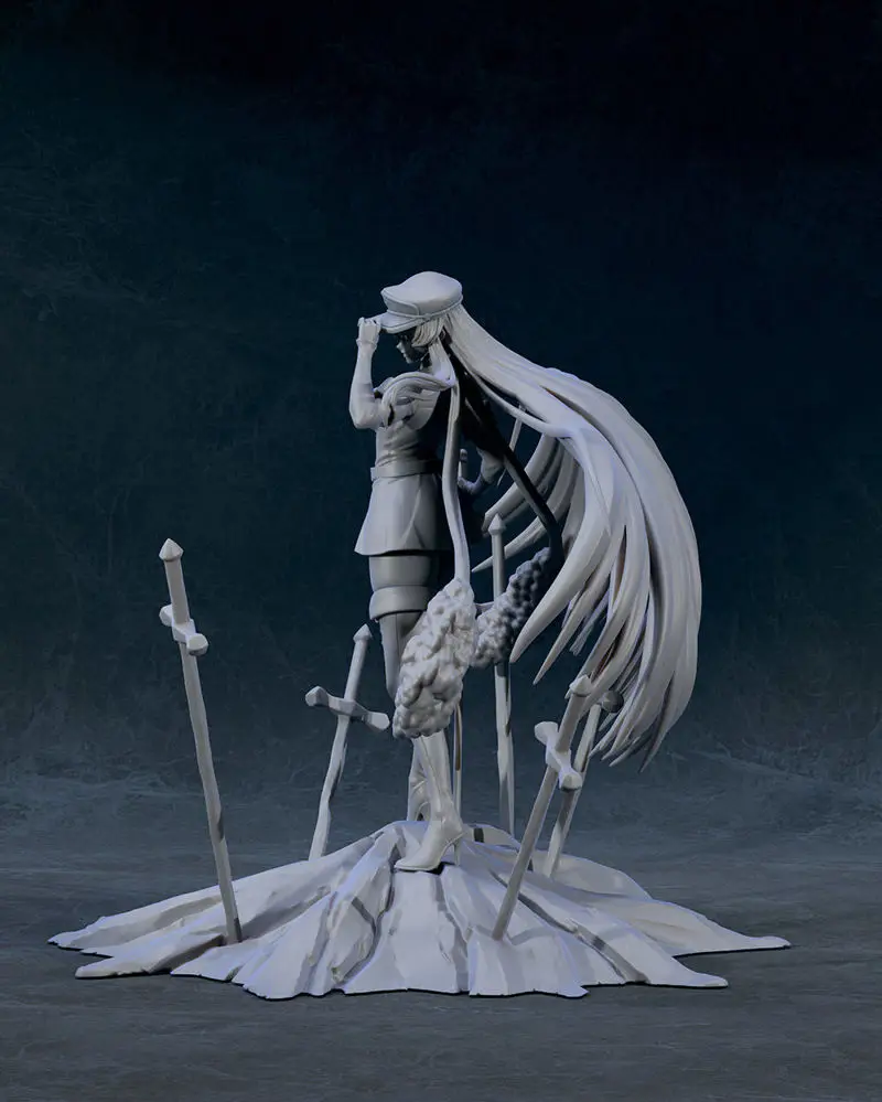 Esdeath - Akame Ga Kill 3D Print Model STL