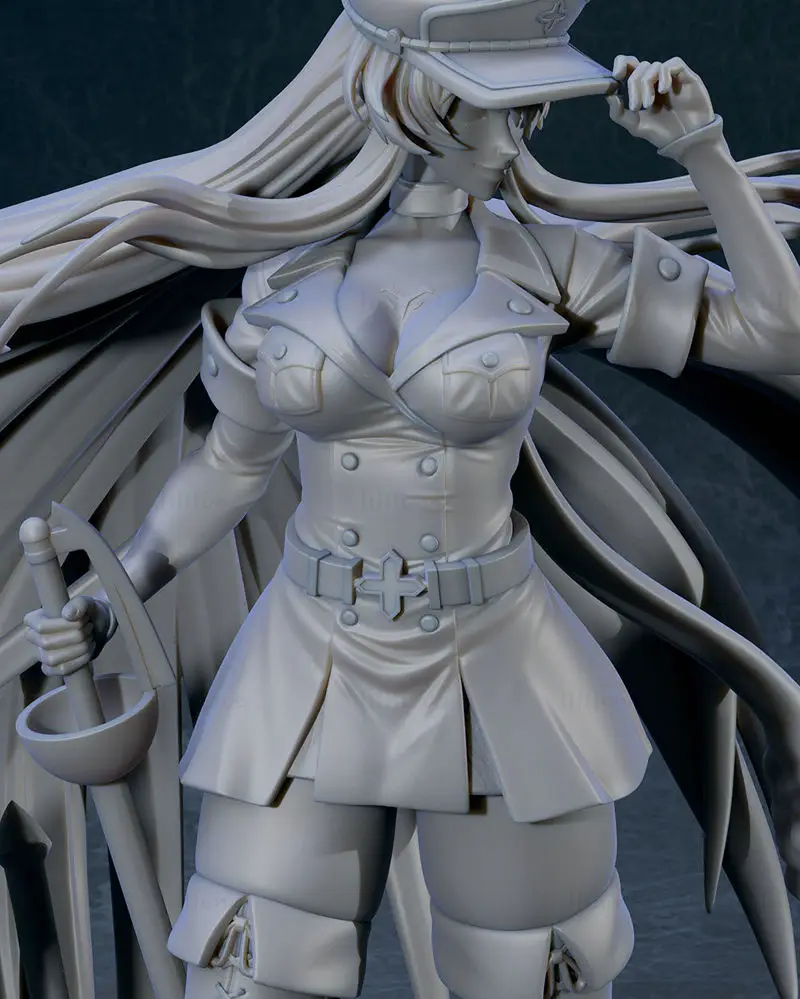 Esdeath - Akame Ga Kill نموذج طباعة ثلاثي الأبعاد STL