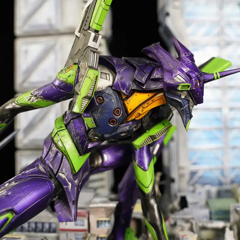 Modelo de impresión 3D STL de Evangelion EVA-01