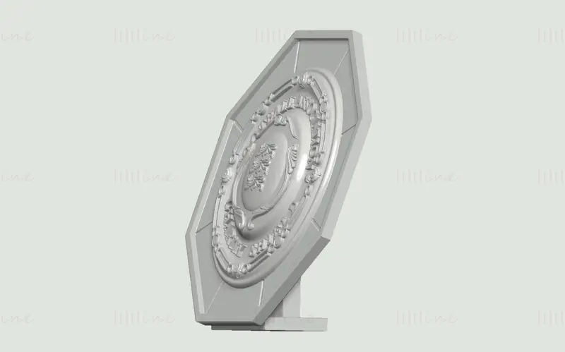 Arquivo stl do modelo de impressão 3D do FA Community Shield