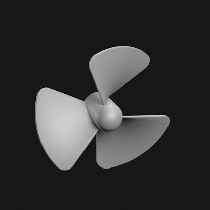 3d модель лопасти вентилятора