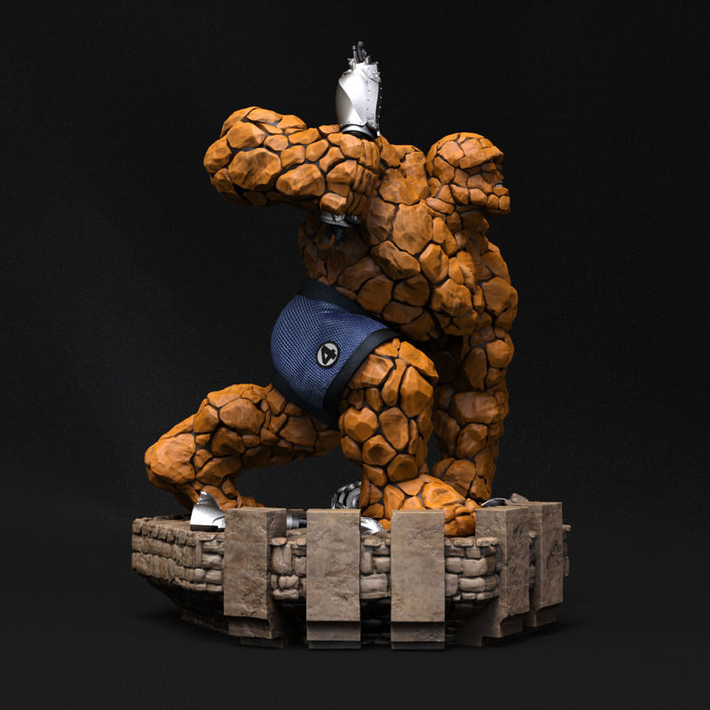 Fantastic 4 the Thing Statues 3D-Modell bereit zum Drucken STL