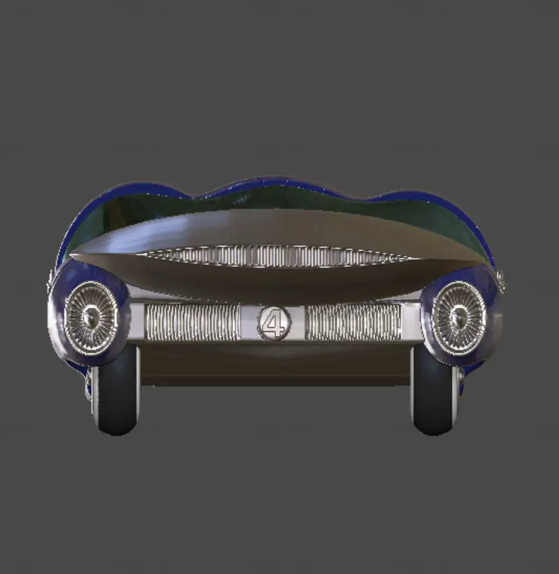 فایل‌های STL مدل چاپ سه‌بعدی ماشین چهار شگفت‌انگیز ۲۰۲۵ از مجموعه Fantasticcar