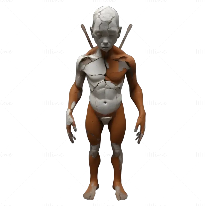 Colección de personajes de fantasía: modelos de impresión 3D de seres míticos y guerreros