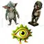 Fantasy Creature Trio 3D Print Model - Whimsical Collectibles