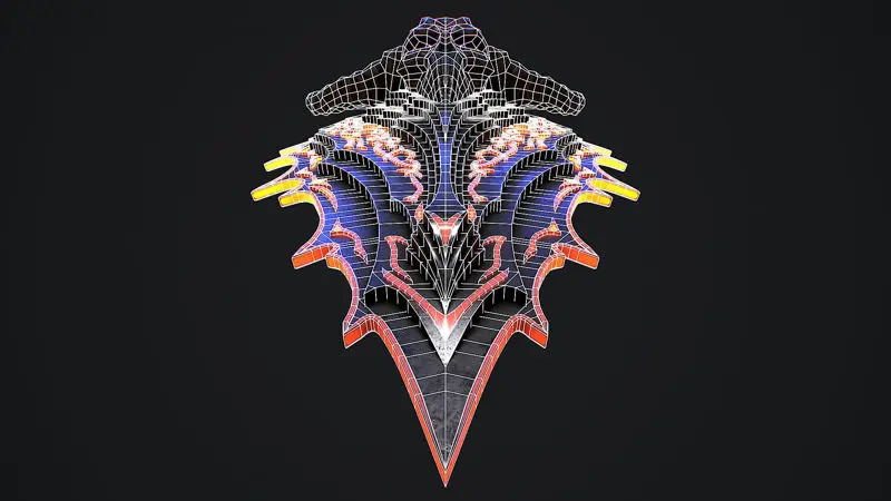 Fantasy Shield 3D Model for Unity & Unreal Engine: High-Quality Game Assets with PBR Materials