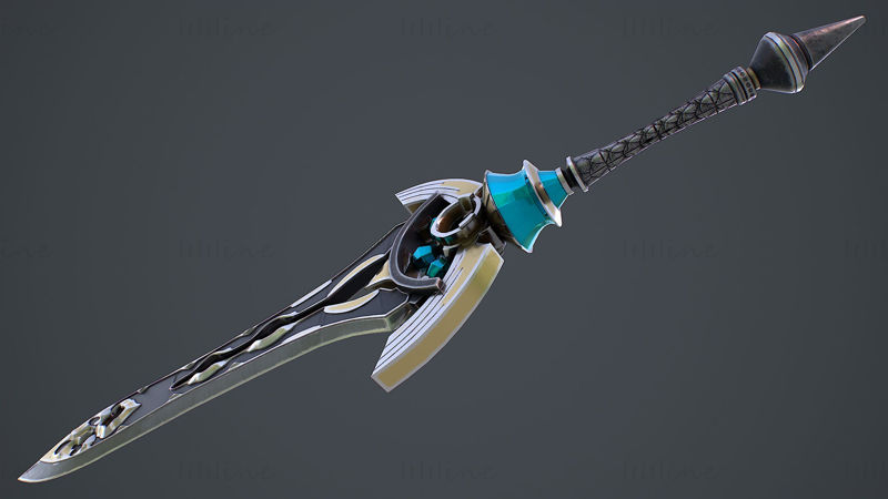 Fantasy Sword 7 Model 3D