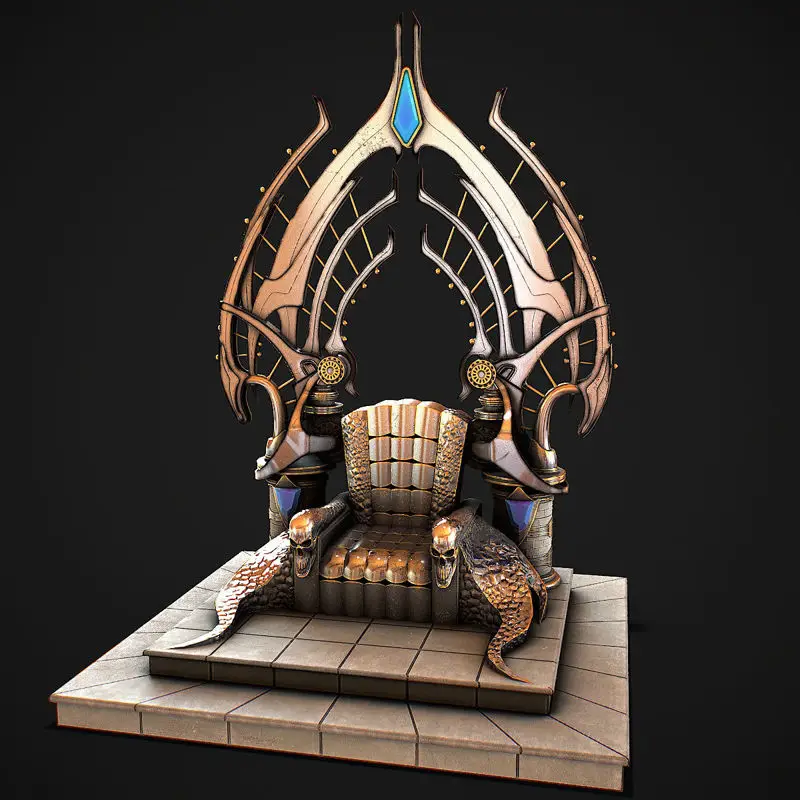 Model 3d Fantasy Throne